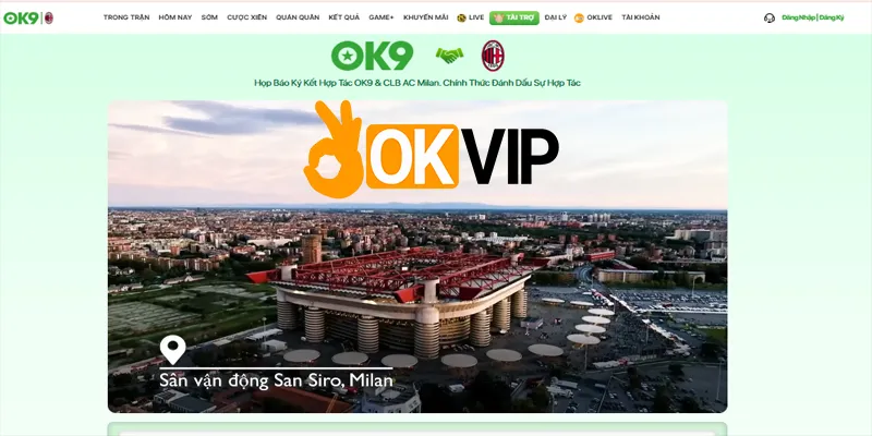 OK9 và OKVIP hợp tác phát triển game giải trí uy tín