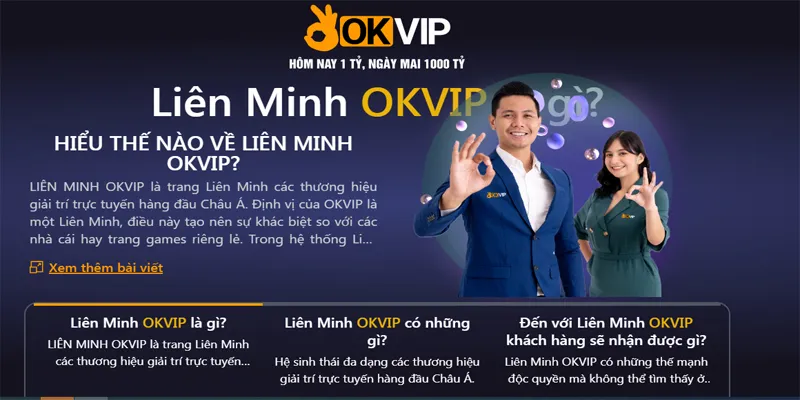 Tìm hiểu liên minh OKVIP là gì?